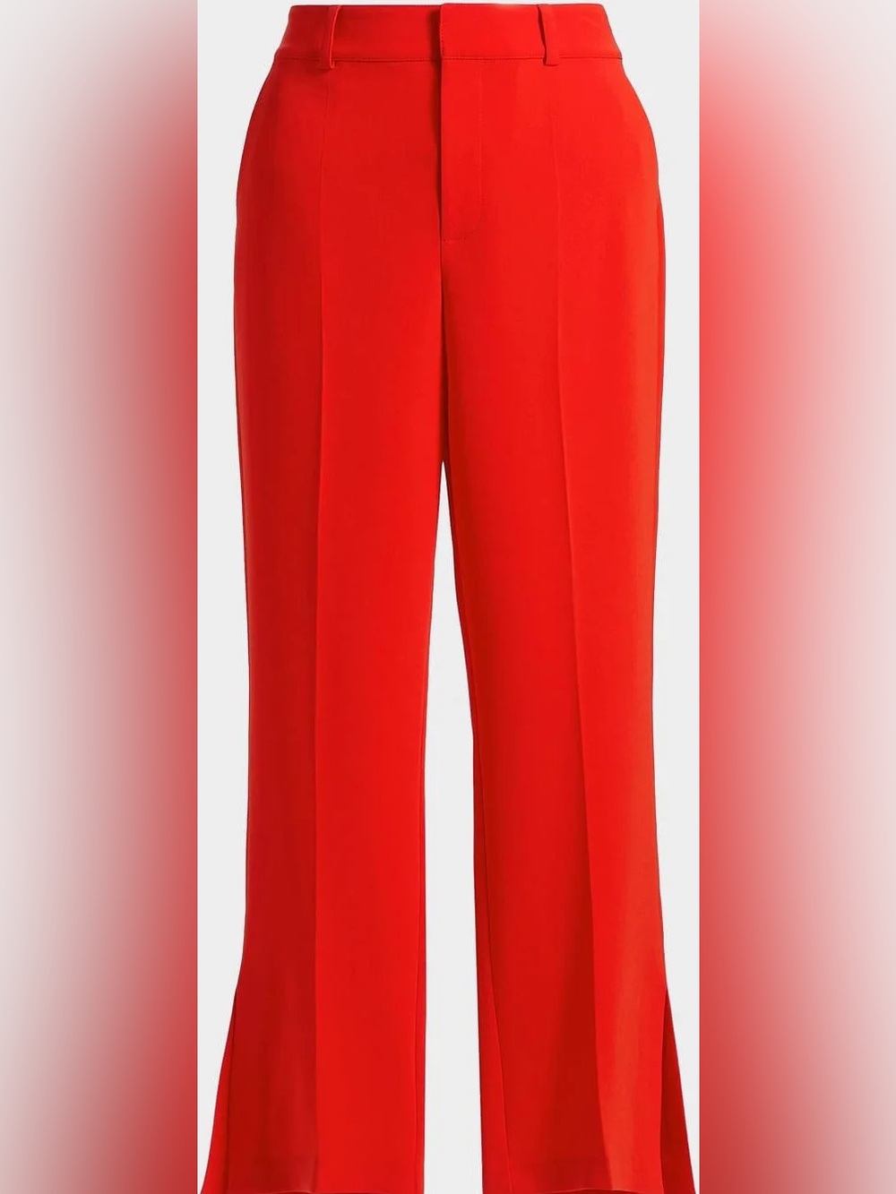 Aqua Red Boot-Cut Pants